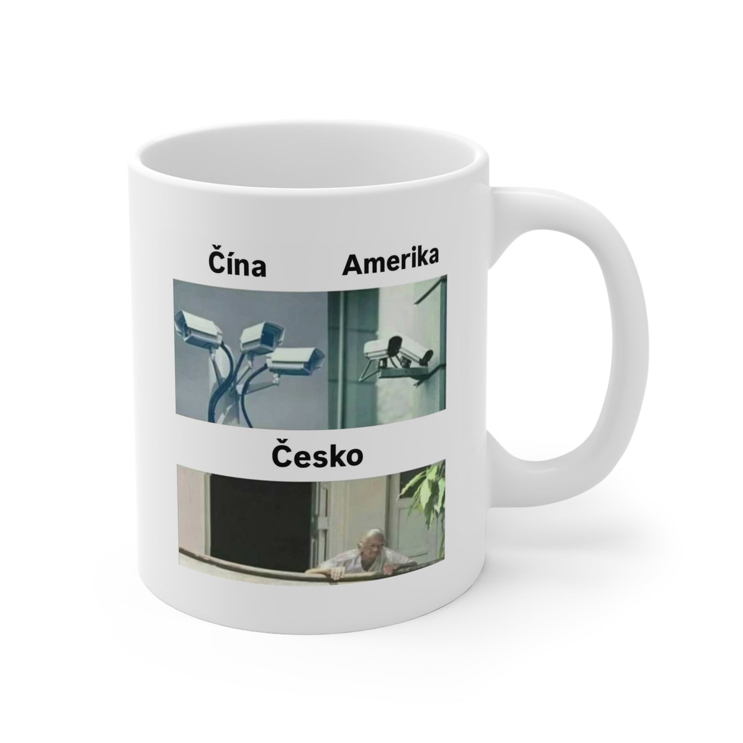 Hrnek - Čína, Amerika vs. Česko