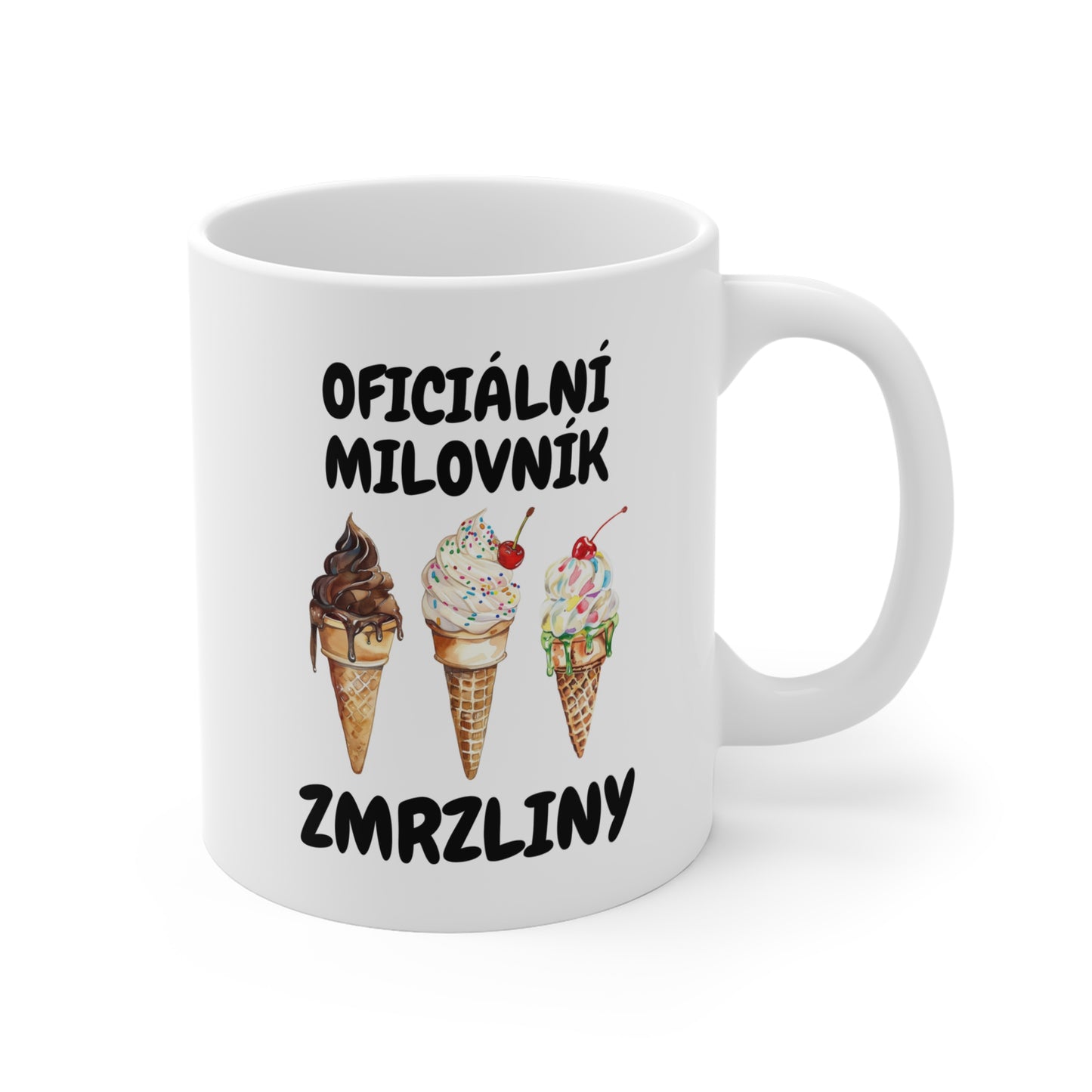 Hrnek - Oficiální milovník zmrzliny